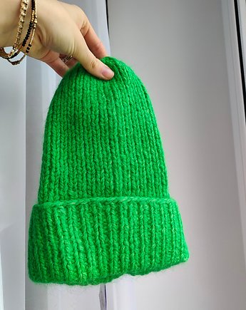 Soczyście zielona czapka, magLIERIA
