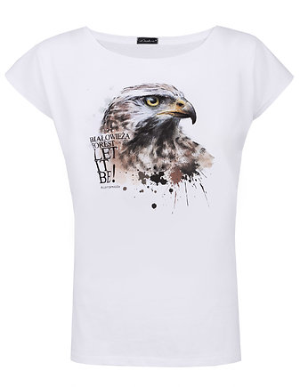 T-shirt z JASTRZĘBIEM, Col Claudine