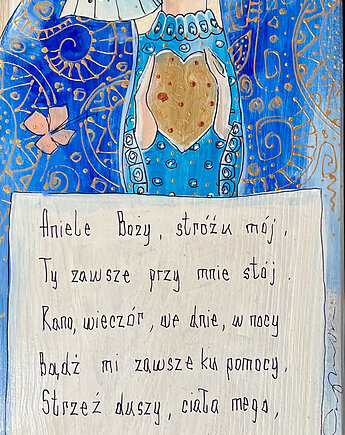 Deska malowana Zam P.Mariola, 4mara Marina Czajkowska