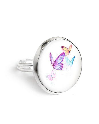 Pierścionek - Motyle, yenoo