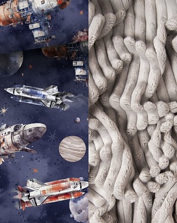 WYJĄTKOWY koc _ NARZUTA _  KOSMOS _ 155x200 cm, MOJAMAJA