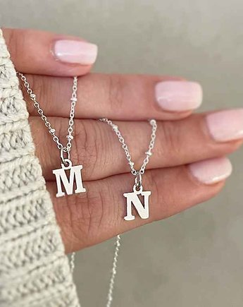 Naszyjnik z literką srebro 925, THE SILVER STORY