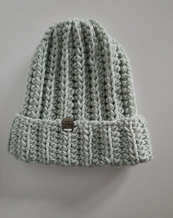 Czapka wełniana w kolorze pistacji, Las i Łąka