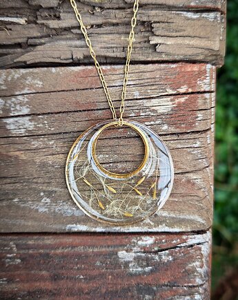 Wisiorek z dmuchawcem, Figa handmade accessories