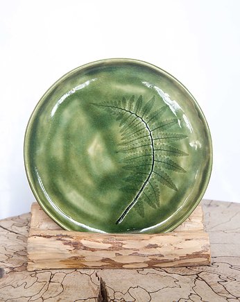 Talerz z paprocią, studnia ceramiczna