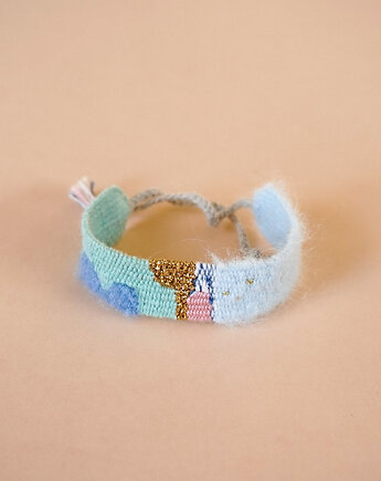 Surferska bransoletka z nici, Słońcem Tkane