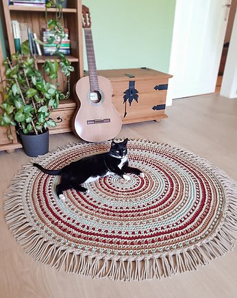 Okrągły dywan ze sznurka Mexican - wybierz rozmiar i kolor, Damariz