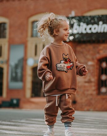 Bluza oversize Bulldog Ride, BejbiStory