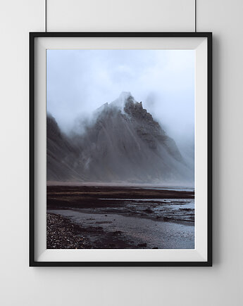 Stokksnes, Islandia, plakat, fotografia, Katarzyna Angielska