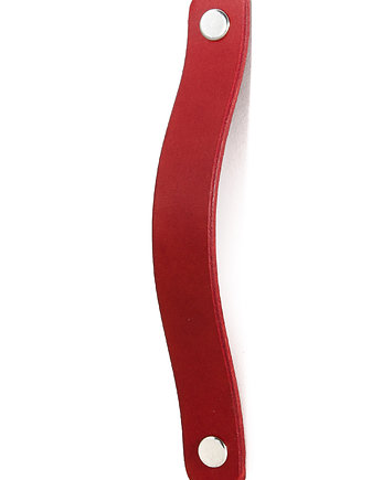 Skórzany uchwyt meblowy COLORISO RED, Coloriso