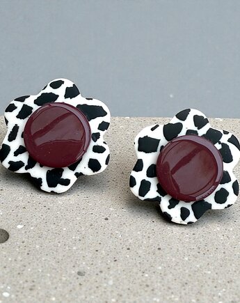 Kolczyki Kwiatki Chess, Hellaclay