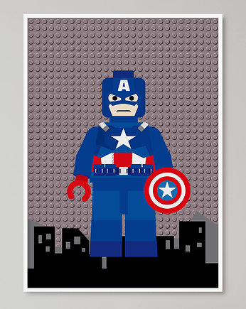Lego Superbohater "Kapitan Ameryka", Pas De LArt