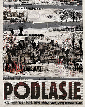 Plakat Podlasie (R. Kaja) 98x68 cm, Galeria LueLue