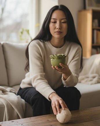 Zestaw prezentowy BOTANIC GLOW bergamotka i paczula, Oyka Candle
