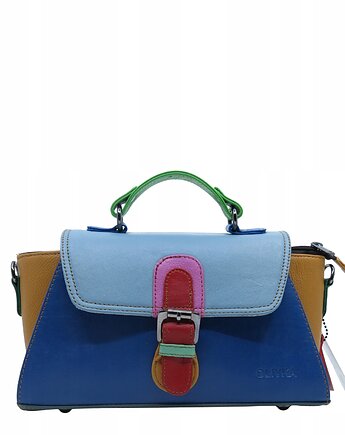 Torebka damska skórzana retro do ręki regulowany pasek elegancka eko OLIVKA, Olivka Warsaw