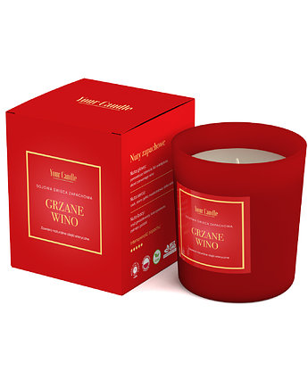 Świeca Sojowa zapachowa Grzane Wino 210 ml- Your Candle, Your Candle