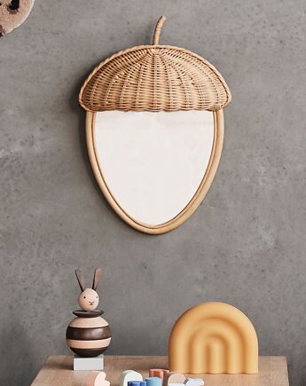 Acorn Lustro ścienne OYOY Mini żołądź, OYOY