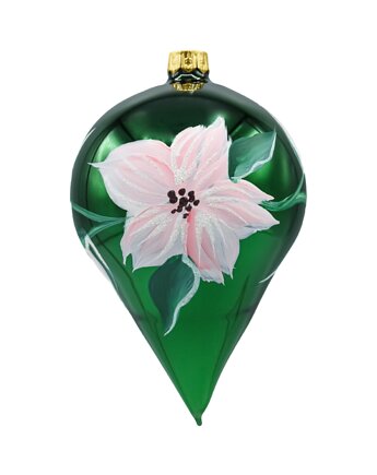 Bombka choinkowa: Zielona łezka z kwiatami, Syn Bombkarza