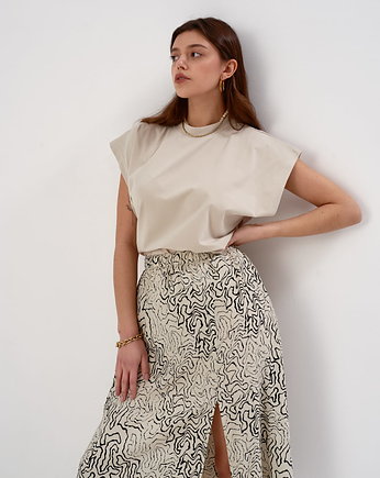 T-SHIRT BROOKLYN LIGHT beige, Patchouli