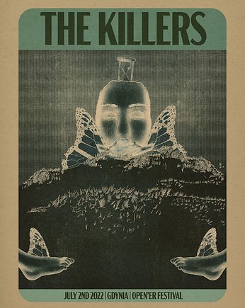 Plakat The Killers (Pressure Machine), Agata Samulska