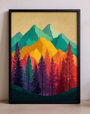Plakat - Explore the Mountains, Harry Monkey