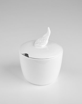 Porcelanowa Cukiernica Ze Skrzydełkiem, OKAZJE - Prezent na Komunie