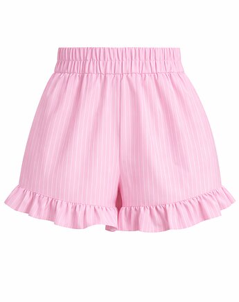 Szorty bawełniane z falbanką Candy, Elizka Store