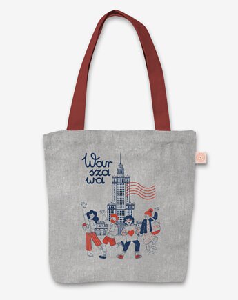 Torba bawełniana Pałac i Ludziki, LOVE POLAND DESIGN