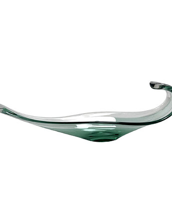 Patera ze szkła Murano Włochy lata 60. ręcznie formowane szkło art, Good Old Things