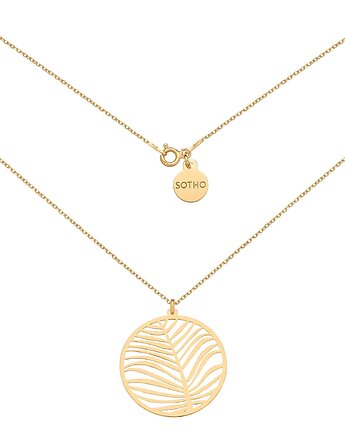 Złoty naszyjnik z dużą rozetą, SOTHO