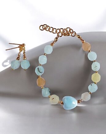 RAZEM TANIEJ! bransoletka, kolczyki : SPRING collection, kaktusia