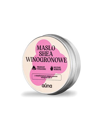 masło shea winogronowe, Auna