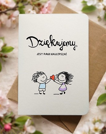 Kartka z podziękowaniem dla Nauczycielki, Pracownia Faramuszka