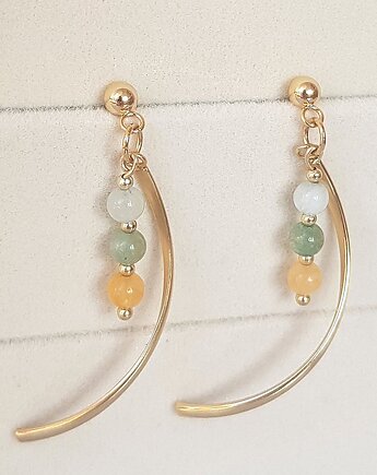 Kolczyki pozłacane Kolory Wiosny, Mitsu