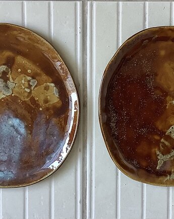 Duże talerze ręcznie robione, Ceramystiq