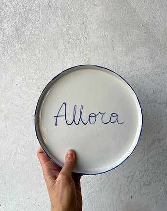 Talerz porcelanowy ALLORA / 21 cm, Soul Label