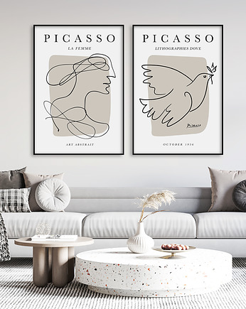 Picasso szkice - zestaw plakatów, HOG STUDIO