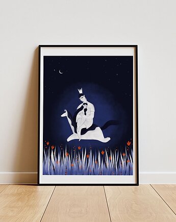 Plakat Podróż, Mary in a bubble