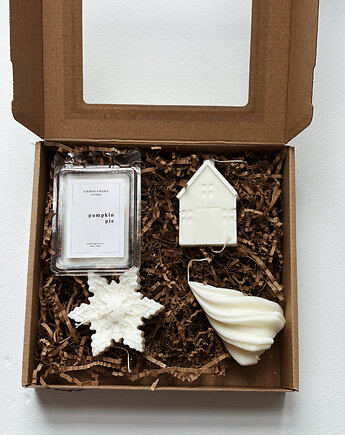 Zestaw prezentowy świec i wosku do kominka, Chmolowska Jewellery