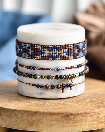 Zestaw czterech bransoletek, Art Vision