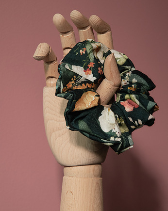 Scrunchie wieczorne kwiaty, MowiedoCiebie