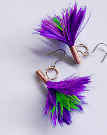 PIÓRKO kolczyki, Katarzyna Kaminska ART