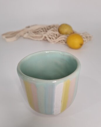 Kubek ceramiczny - UNIKAT, krusz art