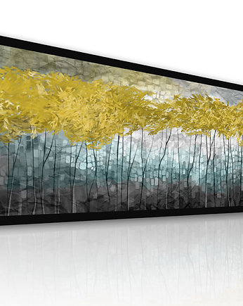 Obraz na płotnie pejzaż, las, drzewa- 147x60cm, LUdesign gallery