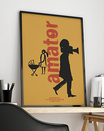 Amator - plakat 50x70 cm, minimalmill