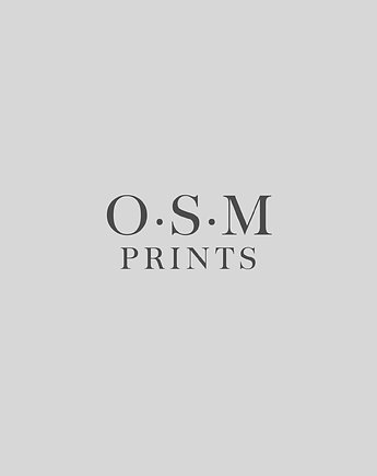 Plakat Wiosenna łaka + młyn A3 w odcieniach szarości, Old Soul Mood Prints