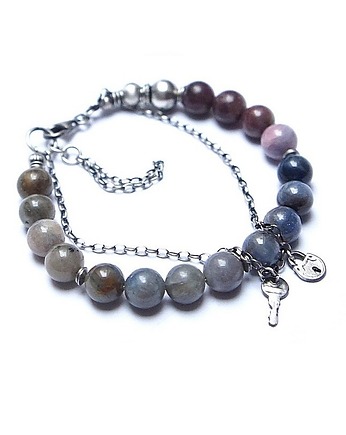 Sapphire and ruby mix vol. 5  - bransoletka, Katia i krokodyl