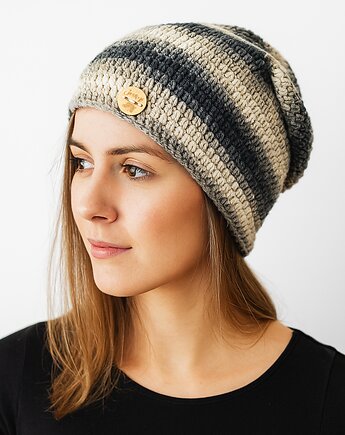 Czapka wiosenna przejściowa cienka bawełniana all season S/M, splotomaniaa