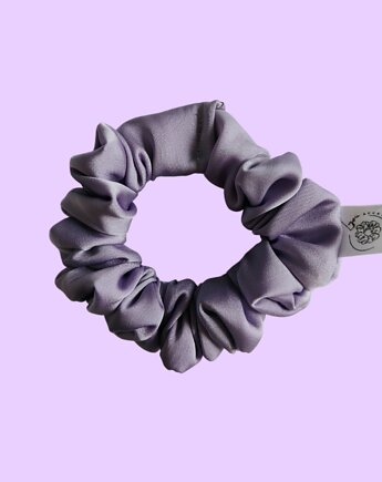 Satynowa gumka satynowa scrunchie owijka frotka lawenda MINI, Capillum