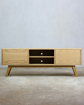Szafka Stereo "L" Jednolita / Szafka RTV / 180cm, Drevutnia